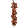 5′ Magnolia Leaf/Pod Garland Two Tone Brown