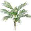 34″ Plastic Areca Palm Plant x9 Green