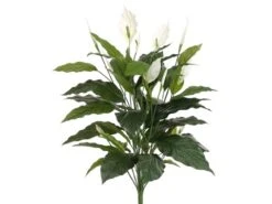 35″ Spathiphyllum Plant W/44 Leaves Green