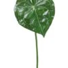 26.5″ Exotic Anthurium Leaf Spray Green Variegated