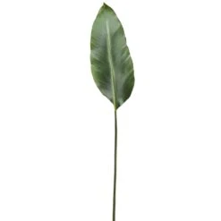 36″ Bird Of Paradise Leaf Spray Green