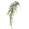 36″ Button Fern Hanging Spray Green