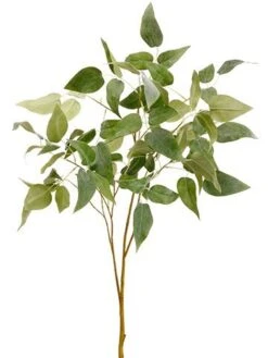 36″ Clematis Leaf Spray  Green Gray