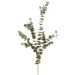 47″ Eucalyptus Spray X7 Green Gray