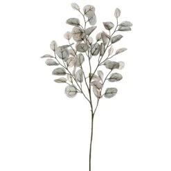 36″ Eucalyptus Leaf Spray Green Gray