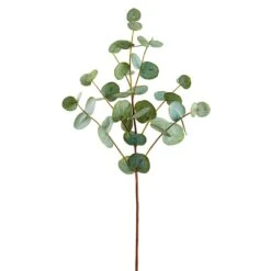 29″ Eucalyptus Spray With 43 Leaves Green