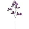 33″ Metallic Eucalyptus Leaf Spray Purple