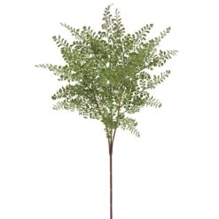 32″ Maidenhair Fern Spray Green