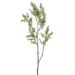 31.5″ Faux Moss Branch Green Gray