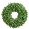 21″ Boxwood Wreath Green