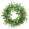 16″ Eucalyptus Wreath Green