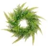 27″ Fern Wreath Green