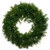 14″ Tea Leaf Wreath Green