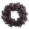 14″ Nageia Nagi Wreath Black