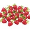 1.5″x1.5″ Medium PVC Strawberry (24 Ea/bag) 