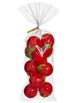 1.25″ Cherry Tomato (12 ea/bag) Red