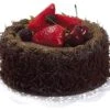 6″Dx2″H Chocolate Cake With Berry Chocolate