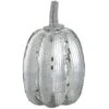10.5″H X 6.5″D Mosaic Pumpkin Silver