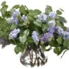 24″H X 26.5″W X 30″L Lilac In Glass Vase Lavender