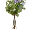 29″H X 18″W X 20″L Lilac In Glass Vase Lavender