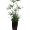 6′ Mixed Cypress Grass In Tall Resin Container Green