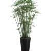 84″H X 28″W X 28″L Cypress Grass in Bamboo Container Green