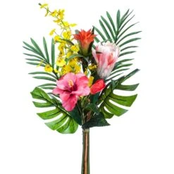 25″ Ginger/Protea/Hibiscus/ Dancing Orchid Mixed Bundle Mixed