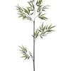38″ Black Bamboo Stem W/90 Leaves Green
